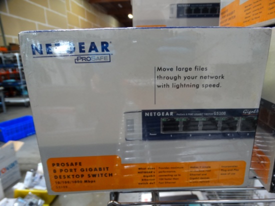 Netgear Prosafe 8 Port Gigabyte Desktop Switch