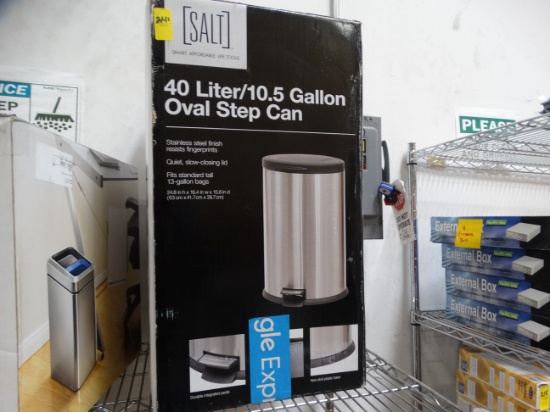 Salt Trash Can