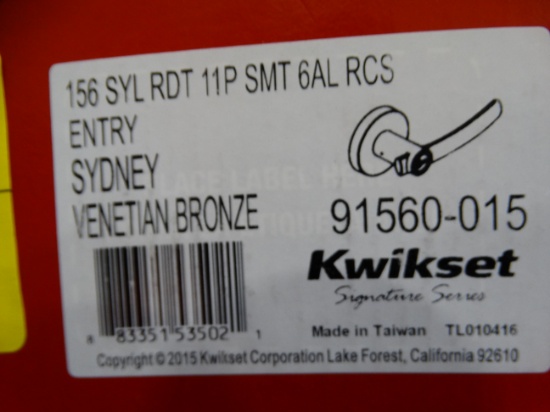 KwickSet Entry locks