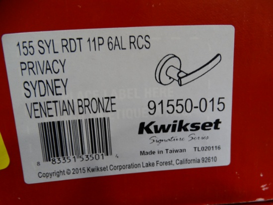 KwickSet Entry locks