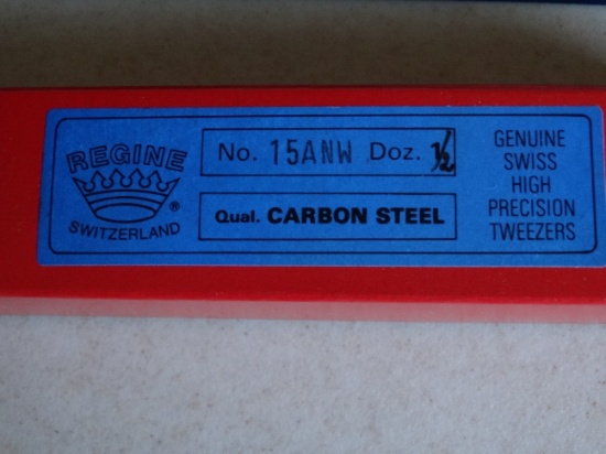 REGINE Carbon Steel Tweezers