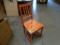 Single Side Chair, wood