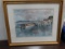 FRANK GUSDORF water color, Boats in Bodega Bay