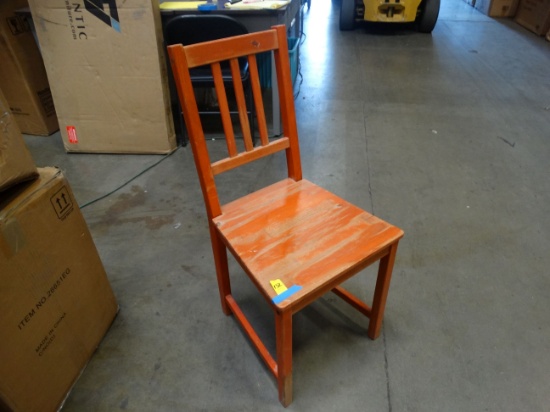 Single Side Chair, wood