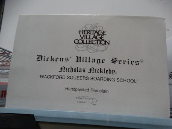 Dept. 56 "Dickens Village Series"