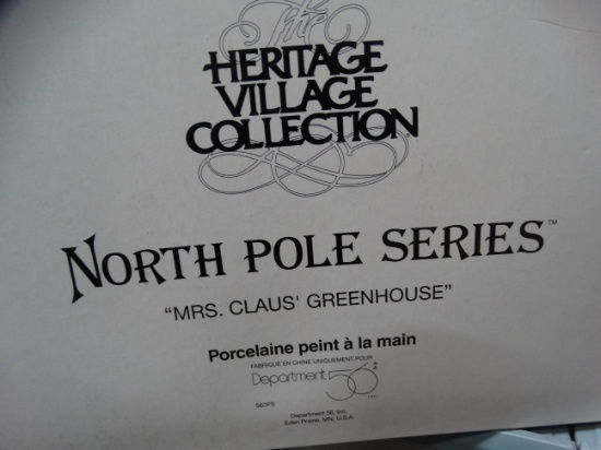 Dept. 56  The North Pole Series