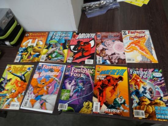 DIRECT EDITION Comics (Fantastic 4, Daredevil)