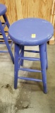 Stool (painted purple)