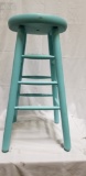 Stool (painted baby blue)