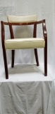 Uplustered Italian Dining Chair with Arms