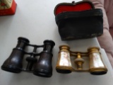 (2) Small Binoculars