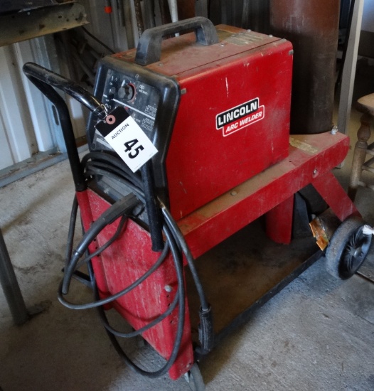 Lincoln Arc Welder & Tank