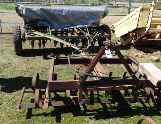 Grain Drill w/Spring Tooth Harrow