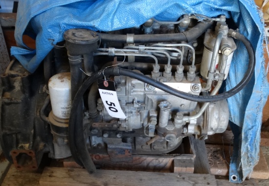 4 Cylinder Isuzu Diesel Engine