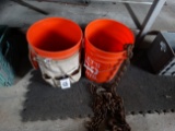 (2) Home Depot Buckets w/ Chains