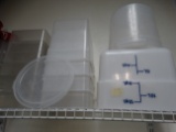 MIXED Sized Plastic Measuring Bins