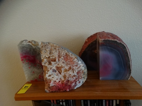 2 pair of Crystal Bookends