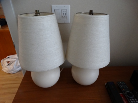 Pair of Bedroom Lamps