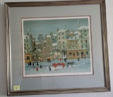 Signed Michel Delacroix Lithograph