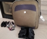 Suitcase, Shoes, Purses
