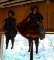 2 Marionettes w/ Wall Plaque