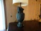 Vintage Metal & Marble Lamp