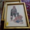 2 Vintage Fredrick Crocker Jr. LITHOGRAPHS