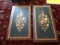 2Pc. Paint & Inlay Wall Plaques