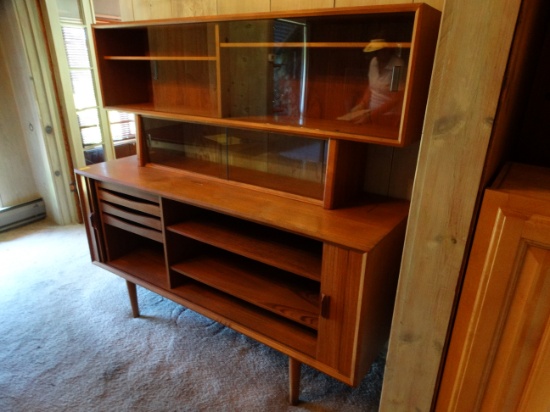 Mid-Century Modern Entertainment Center
