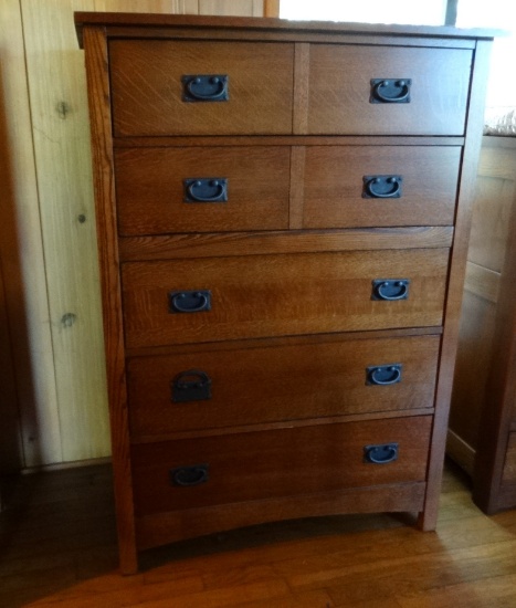 BASSETT Tall Boy Dresser