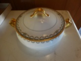 HAVILAND LIMOGE Bowl w/Lid