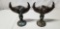 Bronze Candle Holders