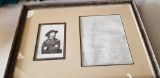 Autographed Letter GENERAL George Custer