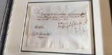 Revolutionary War Autographed Manuscript