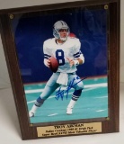 TROY AIKMAN Signature Plaque