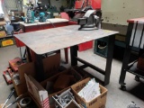 Heavy Duty Thick Steel Work Table