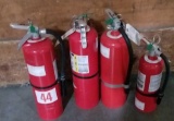 4 Fire Extinguishers