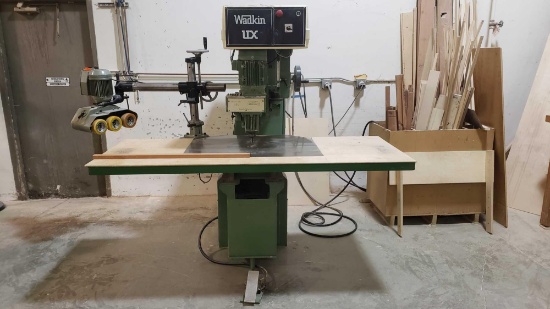 Wadkin Bursgreen Single Head Routing Unit and Holz Power Feeder