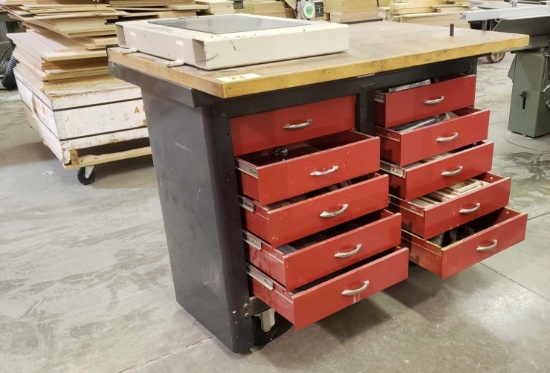 Dayton Rolling Tool Cart