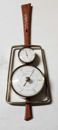 Vintage Airguide Mid-Century Modern Barometer