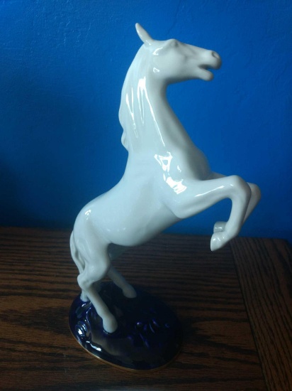 Porcelain Horse Statue Sculpture