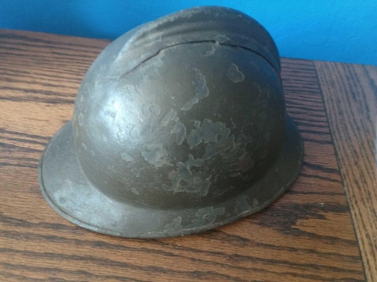 Vintage FRENCH War Helmet