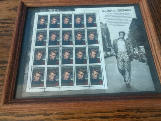 JAMES DEAN Stamp Collection
