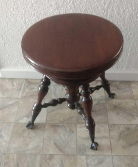 Vintage Piano Stool