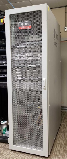 Sun Oracle Server Rack with Cisco 3900 and 2800