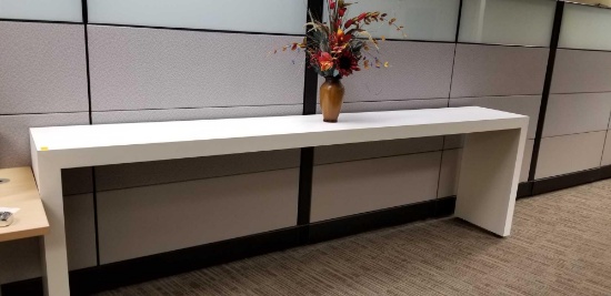 White Display Table