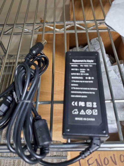 Box of Lenovo AC Adapters