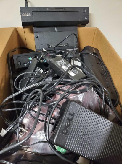Box of Dell Docking Stations