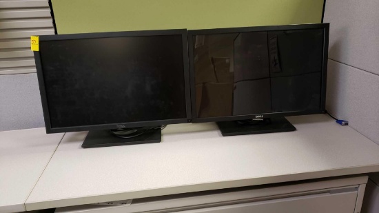 (2) Dell 24" Monitors