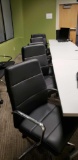 Black and Silver Chairs